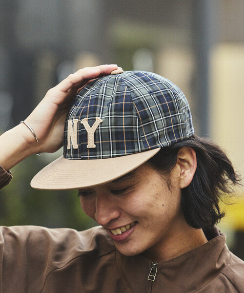 Cooperstown Ball Cap（クーパーズタウンボールキャップ）の「C.B.C by COOPERSTOWN BALL CAP × FREAK'S STORE/クーパーズタウン ボールキャップ × フリークスストア 別注 フェルト ロゴ ツイルキャップ（キャップ・メンズ・ベージュ/ネイビー/ブラック/その他/ダークネイビー・ONE SIZE）」の11枚目の写真