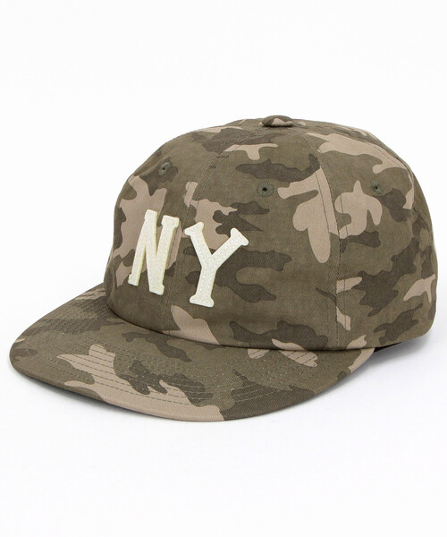 Cooperstown Ball Cap(クーパーズタウンボールキャップ)の「C.B.C by COOPERSTOWN BALL CAP × FREAK'S STORE/クーパーズタウン ボールキャップ × フリークスストア 別注 フェルト ロゴ ツイルキャップ(キャップ・メンズ・ベージュ/ネイビー/ブラック/その他/ダークネイビー/カモフラージュ/キャメル・ONE SIZE)」の19枚目の写真