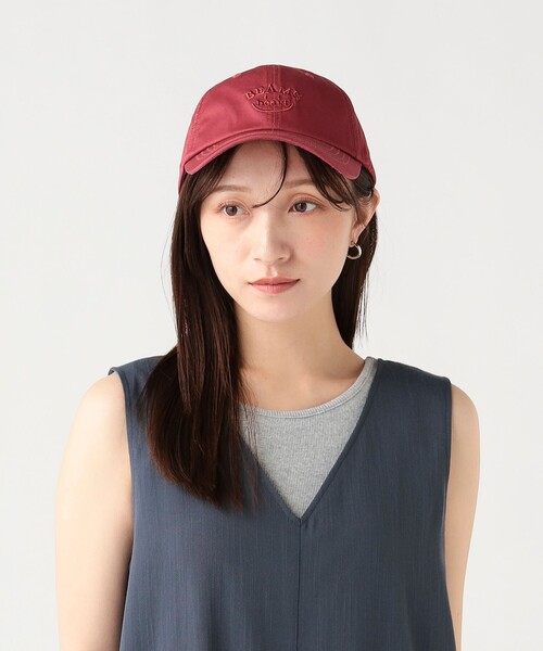 BEAMS HEART（ビームスハート）の「スマイル ロゴ キャップ 26SS（キャップ・レディース・ベージュ/ホワイト系その他5/ブラック/ワイン・ONE SIZE）」の5枚目の写真