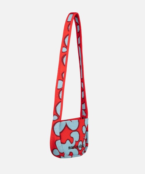 marimekko(マリメッコ)の「Keidas / Knitted Crossbody(ショルダーバッグ・レディース・レッド・FREE)」の4枚目の写真