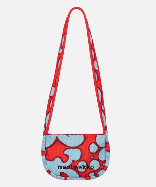 marimekko(マリメッコ)の「Keidas / Knitted Crossbody(ショルダーバッグ・レディース・レッド・FREE)」の2枚目の写真