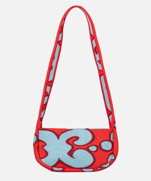 marimekko(マリメッコ)の「Keidas / Knitted Crossbody(ショルダーバッグ・レディース・レッド・FREE)」の3枚目の写真