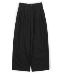 my beautiful landlet（マイビューティフルランドレット）の「【my beautiful landlet】 HIGH-TWIST TWILL TUCK WIDE PANTS（その他パンツ）」