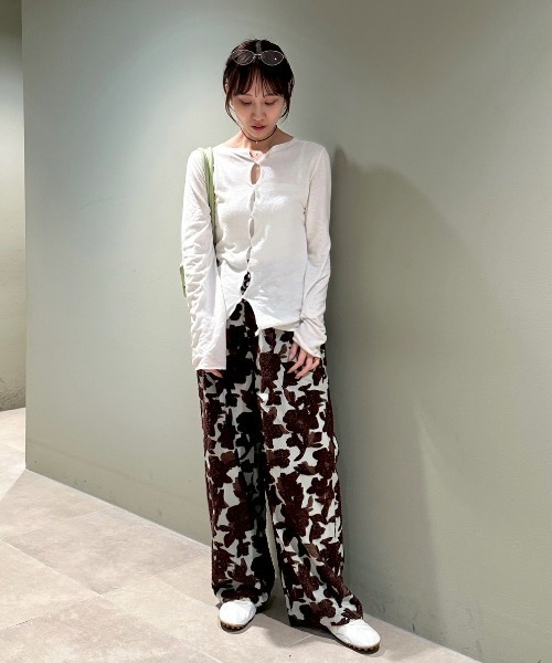 ONLINE限定カラーあり】2wayスラブ天竺カットソー（Tシャツ/カットソー