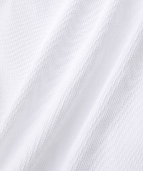 Saturdays Golf(サタデーズゴルフ)の「SS Popcorn Knit Shirt | WOMEN(ポロシャツ・レディース・ブラック/ホワイト・L/M/S)」の11枚目の写真