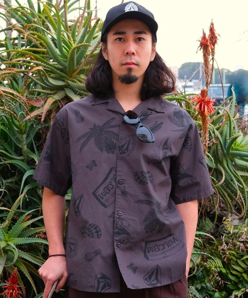 ボルコム ストレッチ シャツ VOLCOM VOLCOM/ボルコム メンズ 半袖シャツ VSH261001（シャツ/ブラウス