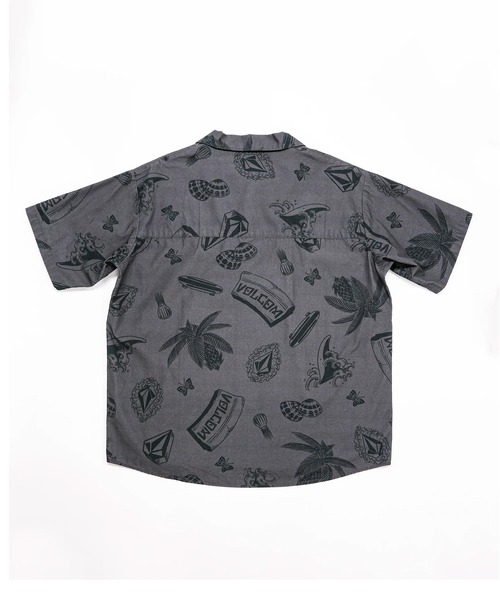 VOLCOM（ボルコム）の「VOLCOM/ボルコム メンズ 半袖シャツ VSH261001（シャツ/ブラウス・メンズ・ブルー/スミクロ・L/M）」の9枚目の写真