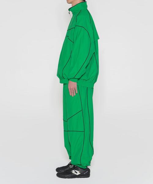 LOTTO（ロット）の「LOTTO　LINE NYLON BLOUSON（ブルゾン・メンズ・グレー/ブラック/グリーン・MEDIUM/LARGE/X-LARGE/XX-LARGE）」の9枚目の写真