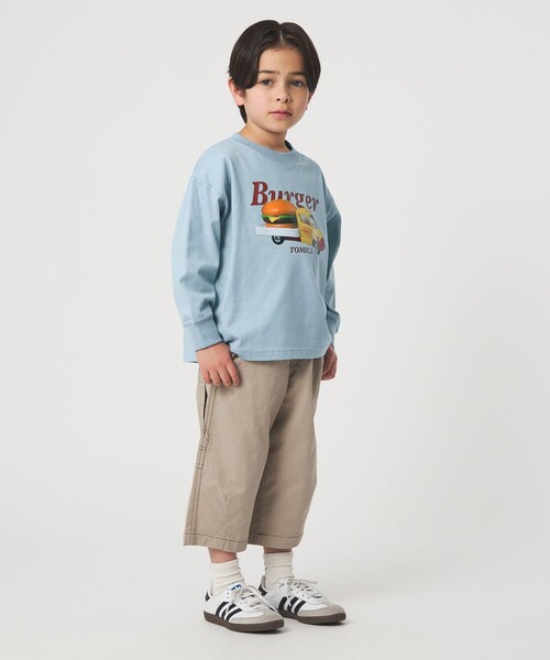 green label relaxing(グリーンレーベルリラクシング)の「【別注】<TOMICA>長袖 Tシャツ / キッズ 100cm-120cm(Tシャツ/カットソー・キッズ・グレー系/ライトブルー/ライトグレー・120cm/110cm/100cm)」の5枚目の写真