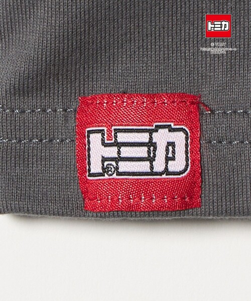 green label relaxing(グリーンレーベルリラクシング)の「【別注】<TOMICA>長袖 Tシャツ / キッズ 100cm-120cm(Tシャツ/カットソー・キッズ・グレー系/ライトブルー/ライトグレー・120cm/110cm/100cm)」の13枚目の写真