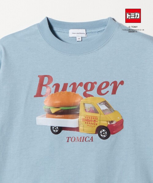 green label relaxing(グリーンレーベルリラクシング)の「【別注】<TOMICA>長袖 Tシャツ / キッズ 100cm-120cm(Tシャツ/カットソー・キッズ・グレー系/ライトブルー/ライトグレー・120cm/110cm/100cm)」の15枚目の写真