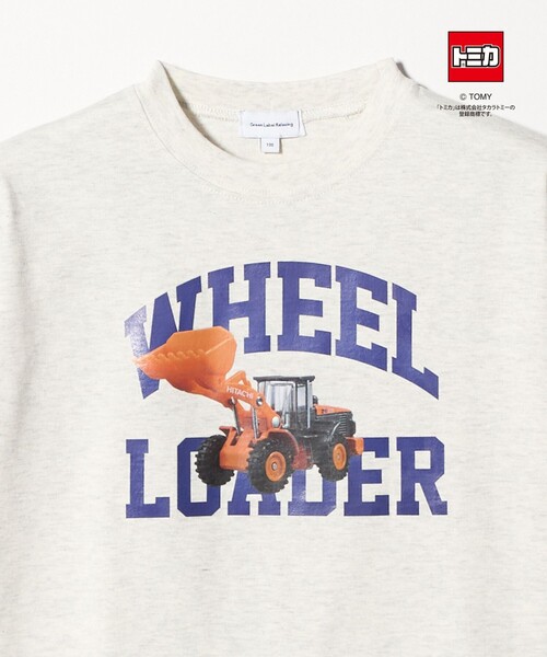 green label relaxing(グリーンレーベルリラクシング)の「【別注】<TOMICA>長袖 Tシャツ / キッズ 100cm-120cm(Tシャツ/カットソー・キッズ・グレー系/ライトブルー/ライトグレー・120cm/110cm/100cm)」の18枚目の写真