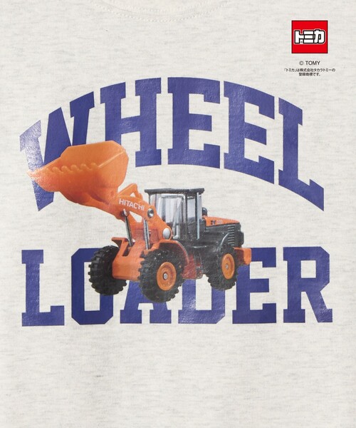 green label relaxing(グリーンレーベルリラクシング)の「【別注】<TOMICA>長袖 Tシャツ / キッズ 100cm-120cm(Tシャツ/カットソー・キッズ・グレー系/ライトブルー/ライトグレー・120cm/110cm/100cm)」の19枚目の写真
