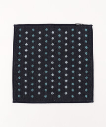 COMME CA ISM（コムサイズム）の「配色ドット柄 タオルハンカチ（ハンカチ/ハンドタオル）」