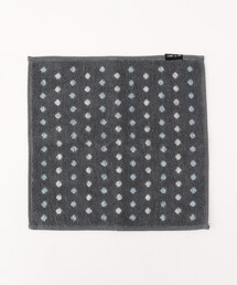 COMME CA ISM（コムサイズム）の「配色ドット柄 タオルハンカチ（ハンカチ/ハンドタオル）」