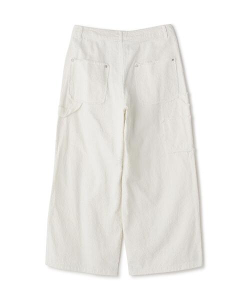 DANKE SCHON(ダンケシェーン)の「DankeSchon/ダンケシェーン/NEEDLEPUNCH DENIM W-KNEE PANTS(デニムパンツ・レディース・ブラック/ブルー/ホワイト・M/S/L)」の19枚目の写真