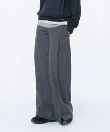 Miseki SEOUL（ミセキソウル）の「Side fly wide pants CHARCOAL（その他パンツ）」
