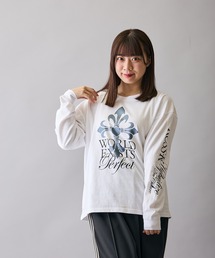 RUSS-K（ラスケー）の「【RUSS-K】別注 プリント 長袖Tシャツ（Tシャツ/カットソー）」