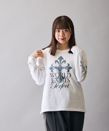 RUSS-K（ラスケー）の「【RUSS-K】別注 プリント 長袖Tシャツ（Tシャツ/カットソー）」