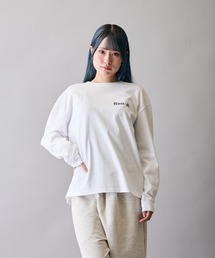RUSS-K（ラスケー）の「【RUSS-K】別注 プリント 長袖Tシャツ（Tシャツ/カットソー）」