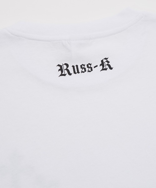 RUSS-K(ラスケー)の「【RUSS-K】別注 プリント 長袖Tシャツ(Tシャツ/カットソー・メンズ・ブラック/ホワイト系/ホワイト/ホワイト系1/ブラック系/ブラック系1・X-LARGE/LARGE/MEDIUM/SMALL)」の16枚目の写真