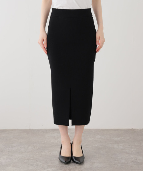 Deuxieme Classe（ドゥーズィエムクラス）の「*DINER RIB タイトスカート（スカート・レディース・ブラック/ベージュ/ダークグリーン・38/36/34）」の9枚目の写真