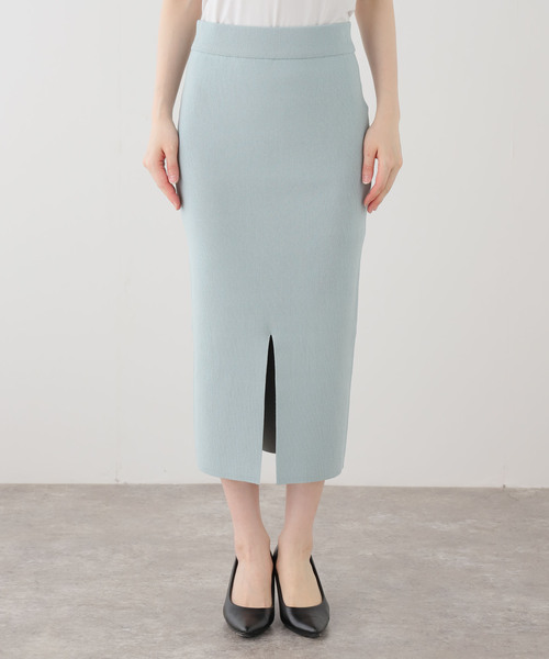 Deuxieme Classe（ドゥーズィエムクラス）の「*DINER RIB タイトスカート（スカート・レディース・ブラック/ベージュ/ダークグリーン・38/36/34）」の19枚目の写真