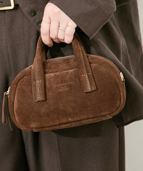 CHRISTIAN VILLA（クリスチャンヴィラ）の「《追加》【CHRISTIAN VILLA /クリスチャン ヴィラ】MINI TOTE（ショルダーバッグ・レディース・キャメル/ブラウン・FREE）」の4枚目の写真