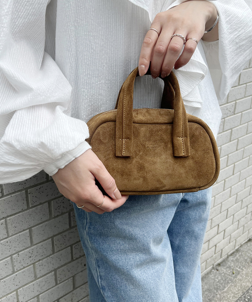 CHRISTIAN VILLA（クリスチャンヴィラ）の「《追加》【CHRISTIAN VILLA /クリスチャン ヴィラ】MINI TOTE（ショルダーバッグ・レディース・キャメル/ブラウン・FREE）」の5枚目の写真