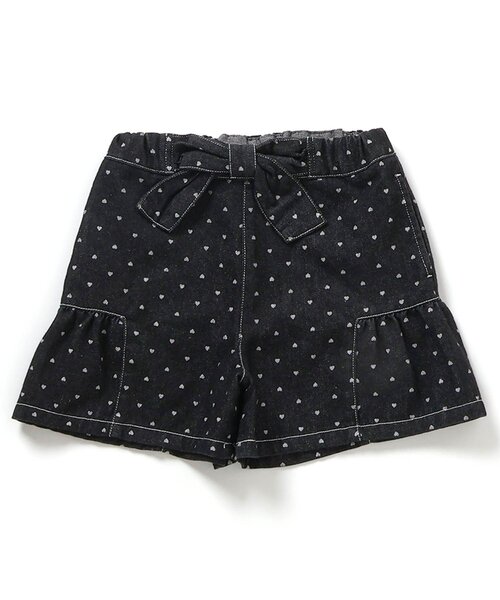 apres les cours（アプレレクール）の「【WEB限定】まいにちショートパンツ（その他パンツ・キッズ・ブルー/サックスブルー/ブラック/レッド/ミント/その他3・140/130/120/110/100/90/80）」の2枚目の写真