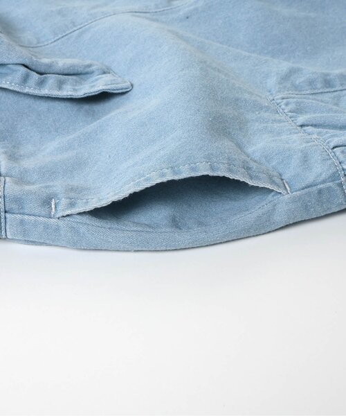 apres les cours（アプレレクール）の「【WEB限定】まいにちショートパンツ（その他パンツ・キッズ・ブルー/サックスブルー/ブラック/レッド/ミント/その他3・140/130/120/110/100/90/80）」の9枚目の写真