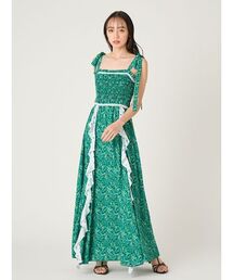 FRAY I.D | 【LIBERTY×FRAY I.D】ラッフルキャミソールドレス(ドレス)