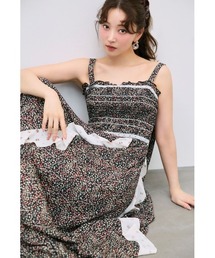 FRAY I.D | 【LIBERTY×FRAY I.D】ラッフルキャミソールドレス(ドレス)
