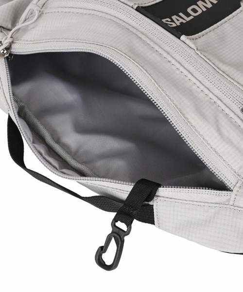 SALOMON（サロモン）の「ACS WAIST PACK 3　LC2868300（ボディバッグ/ウエストポーチ・メンズ・グレー・FREE）」の7枚目の写真