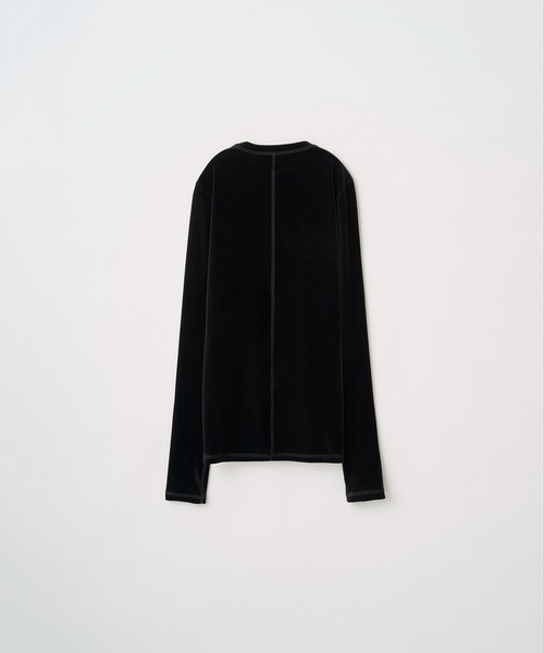 Juha（ユハ）の「LUSH VELOUR SECOND SKIN（Tシャツ/カットソー・メンズ・ブラウン/ブラック・4/3）」の13枚目の写真