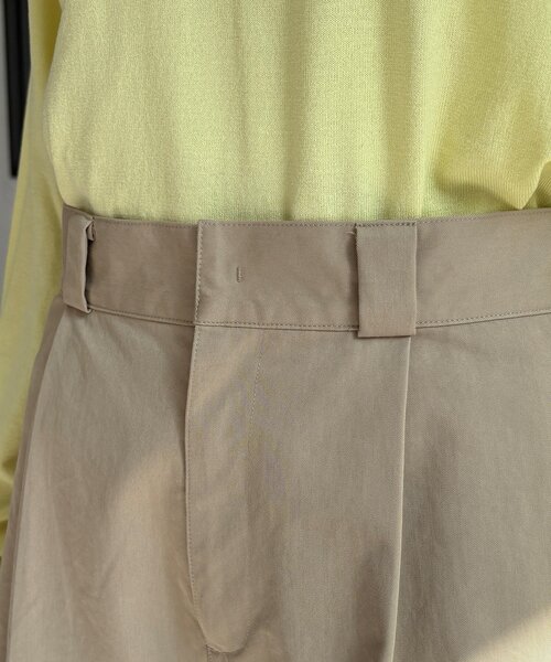 DouDou（ドゥドゥ）の「バックタックルーズチノパン（その他パンツ・レディース・ベージュ/ホワイト・36/38）」の8枚目の写真