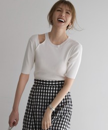 PINKY&DIANNE（ピンキーアンドダイアン）の「◆カッティングニットプルオーバー（ニット/セーター）」