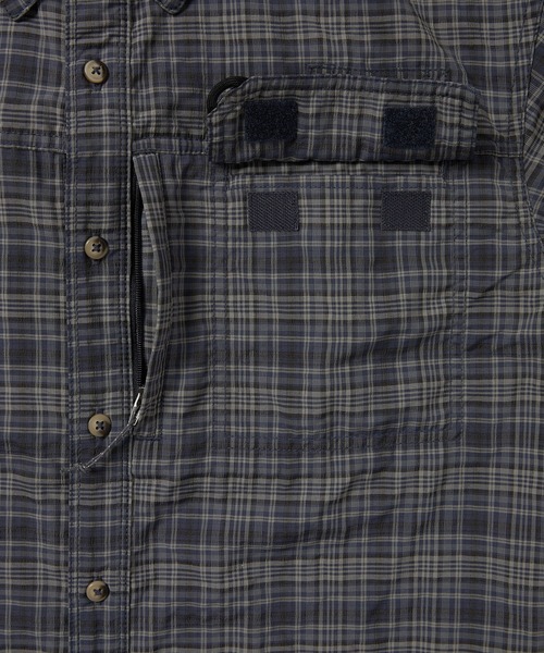 thisisneverthat（ディスイズネバーザット）の「Plaid S/S Fishing Shirt（シャツ/ブラウス・メンズ・ダークネイビー/セージグリーン・L/M/S/XL）」の9枚目の写真
