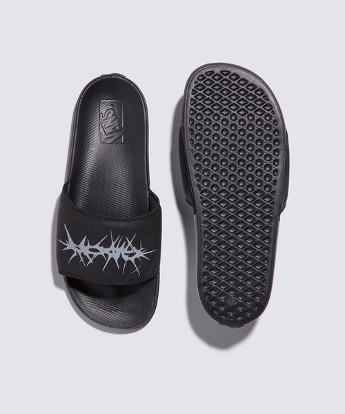 VANS（バンズ）の「ラコスタ スライドオン サンダル / MTE La Costa Slide-On REFLECTI VN000D7GCVQ1（サンダル・メンズ・ブラック・4/6）」の3枚目の写真