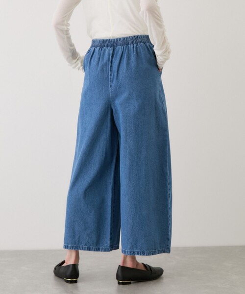 Jayro(ジャイロ)の「7.1ozデニムWボタンワイドパンツ(デニムパンツ・レディース・ブルー系その他4/ブルー系その他/ブルー系その他6・M)」の21枚目の写真