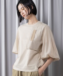 MARECHAL TERRE（マルシャルテル）の「ミリタリーデザイントップス（Tシャツ/カットソー）」