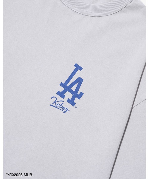 KEBOZ(ケボズ)の「KEBOZ × MLB LOS ANGELES DODGERS LOGO WASHED S/S TEE(Tシャツ/カットソー・メンズ・ホワイト・2XL/XL/L/M/S)」の4枚目の写真