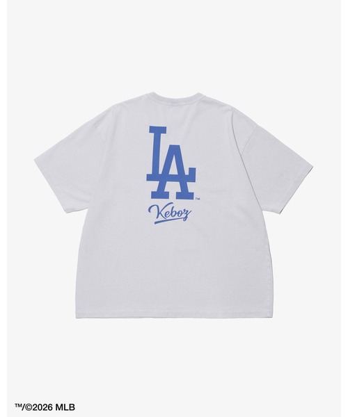 KEBOZ(ケボズ)の「KEBOZ × MLB LOS ANGELES DODGERS LOGO WASHED S/S TEE(Tシャツ/カットソー・メンズ・ホワイト・2XL/XL/L/M/S)」の10枚目の写真