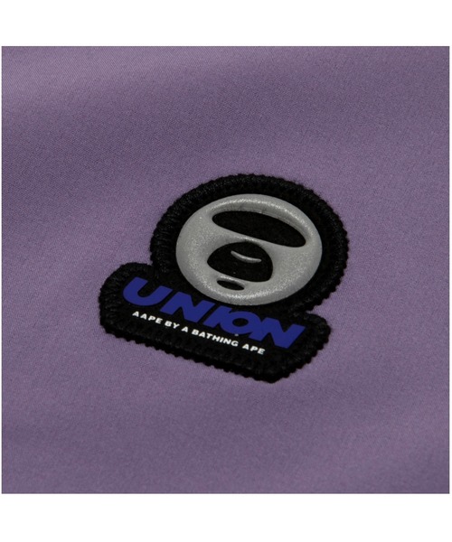 AAPE BY A BATHING APE(エーエイプバイアベイシングエイプ)の「AAPE UNION SPORT "GYM" Sports Jacket in Teflon Coating(その他アウター・メンズ・ライトパープル/グレー系その他2・LARGE/MEDIUM/SMALL/X-LARGE)」の8枚目の写真