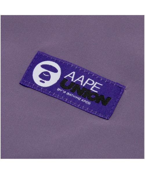 AAPE BY A BATHING APE(エーエイプバイアベイシングエイプ)の「AAPE UNION SPORT "GYM" Sports Jacket in Teflon Coating(その他アウター・メンズ・ライトパープル/グレー系その他2・LARGE/MEDIUM/SMALL/X-LARGE)」の9枚目の写真