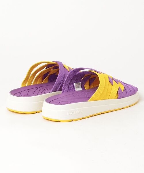 MALIBU SANDALS(マリブサンダルズ)の「【T18】【MALIBU SANDALS/マリブサンダルズ】ZUMA TEAM SLIDE(サンダル・メンズ・パープル/ブルー・8/9)」の3枚目の写真