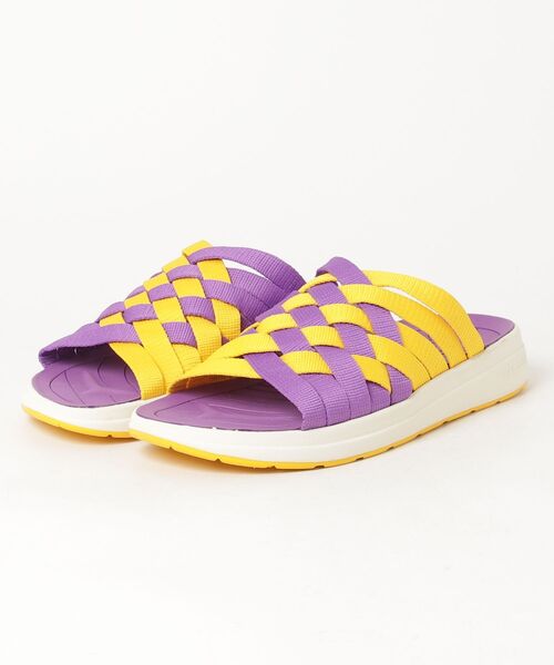 MALIBU SANDALS(マリブサンダルズ)の「【T18】【MALIBU SANDALS/マリブサンダルズ】ZUMA TEAM SLIDE(サンダル・メンズ・パープル/ブルー・8/9)」の6枚目の写真