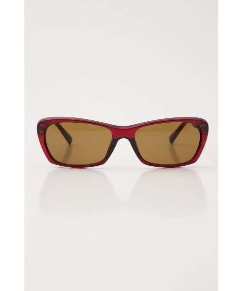 MOUSSY（マウジー）の「SQUARE CAT アイウェア（サングラス・レディース・ブラック/レッド・FREE）」の5枚目の写真