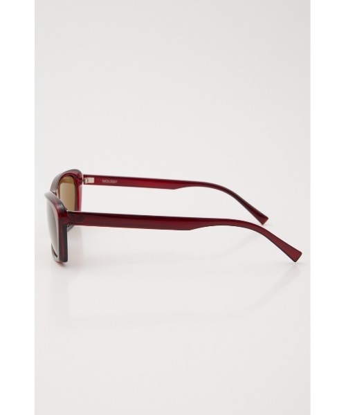 MOUSSY（マウジー）の「SQUARE CAT アイウェア（サングラス・レディース・ブラック/レッド・FREE）」の7枚目の写真