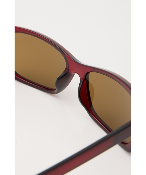 MOUSSY（マウジー）の「SQUARE CAT アイウェア（サングラス・レディース・ブラック/レッド・FREE）」の9枚目の写真